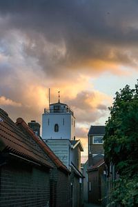 Katwijk und sein Leuchtturm von Dirk van Egmond