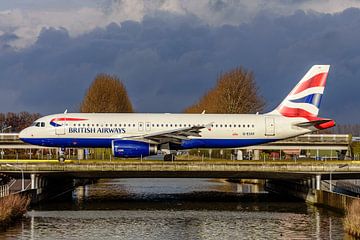 Avion de ligne Airbus A320-200 de British Airways.