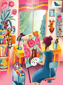 Studio d'art sur uta krogmann