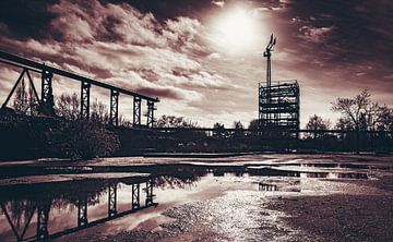 Landschapspark Duisburg Nord - staalfabrieken, kolenmijnen en ijzerfabrieken in het Ruhrgebied! van Jakob Baranowski - Photography - Video - Photoshop