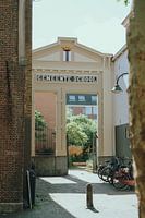 Old and historical municipal school in Delft - Netherlands