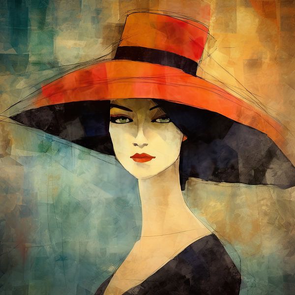 Portrait Painting by Eye catching paintings