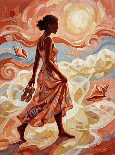 Barefoot in Summer Light