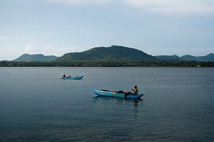 Fischerboote in Sri Lanka