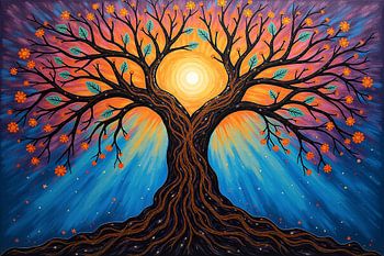 Baum des Lebens Vier - Die himmlische Blüte