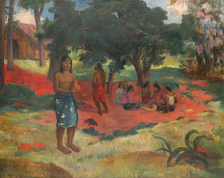 Parau Parau (Whispered Words), Paul Gauguin by All the Masters