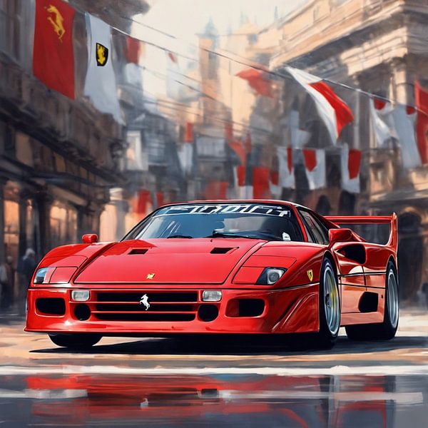 Ferrari F40 1987 von kevin gorter