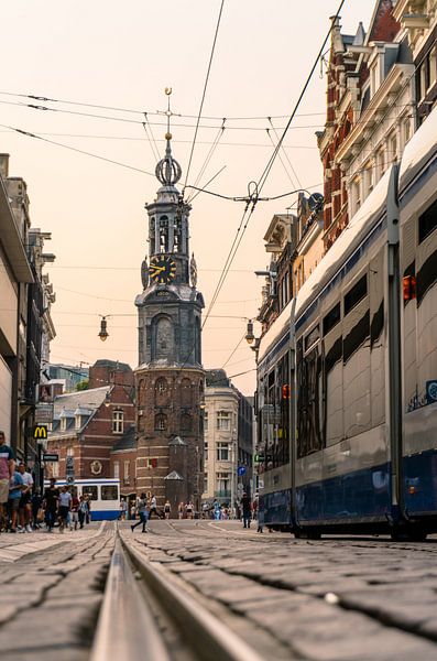 Münzenturm in Amsterdam von Alex van der Aa