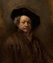 Selbstporträt, Rembrandt von Rembrandt van Rijn Miniaturansicht