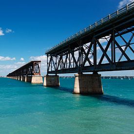 Florida Keys Bahia Honda Bridge Amerika USA von Sita Koning