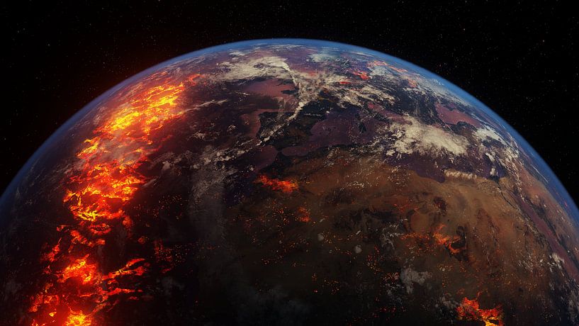 Notre Planète - Postapocalyptique par Fabian Gah