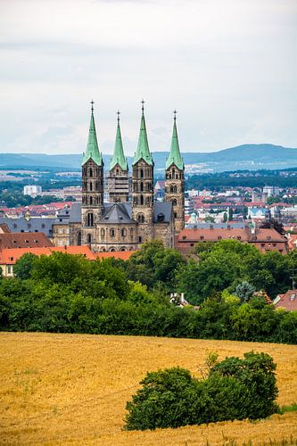 Bamberg with barley fields