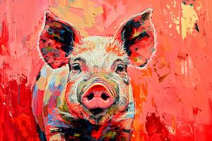 Portrait d'un cochon