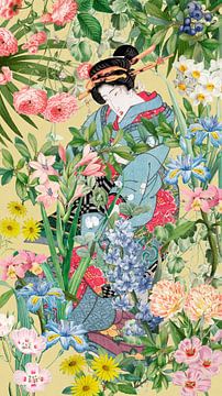 In the Japanese Garden van Marja van den Hurk