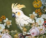 Still Life (with cockatoo) von Marja van den Hurk Miniaturansicht