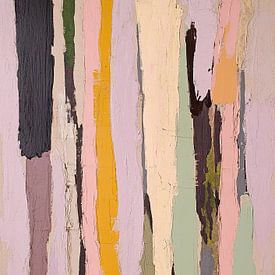 Pastel Abstract Shabby Chic by Niklas Maximilian