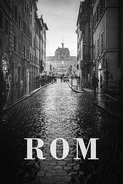 Cities in the rain: Rome by Christian Müringer