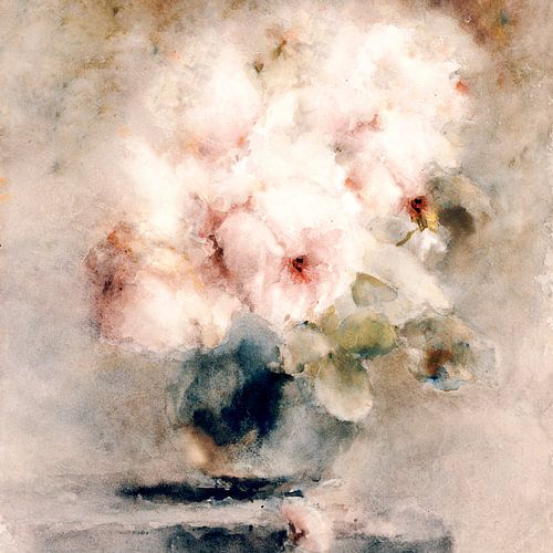 Rozen Boeket in Vaas