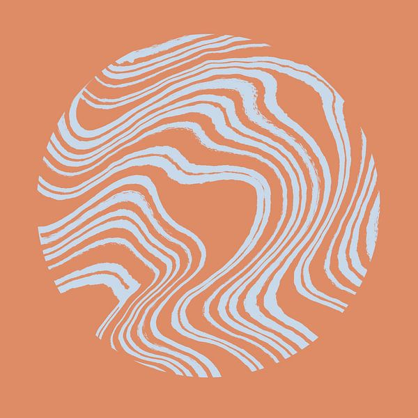 Flüssiges Blau von Studio Malabar