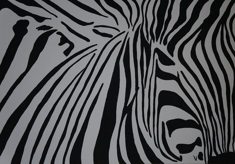 Zebra von Babetts Bildergalerie