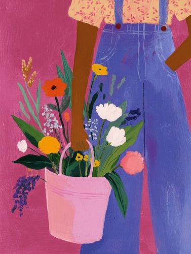 Flower party by Carla Van Iersel