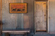 Entrance to an old gas station along the Nullarbor, a road through the emptiness of southern Austral by Coos Photography thumbnail