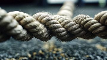 Touw onder spanning van Frank Heinz