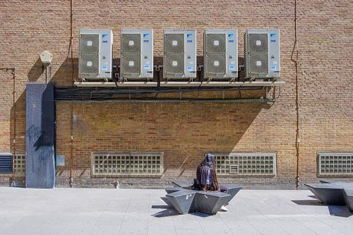Uitrusten onder de airco