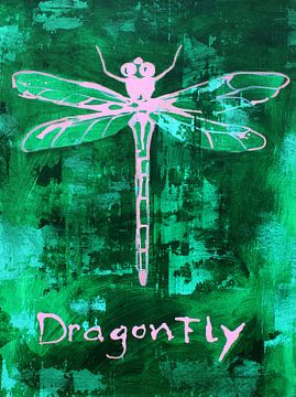 Dragonfly van Atelier Paint-Ing
