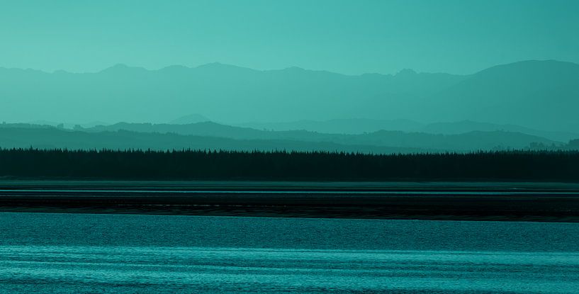 Sunset, Nelson, New Zealand - II (B) by Jelle IJntema