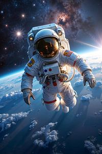 ORIONIS - An Astronaut in Endless Space above the Earth
