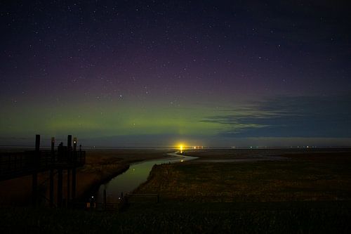 Northern lights in the Netherlands
