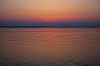 Sunset behind Copenhagen