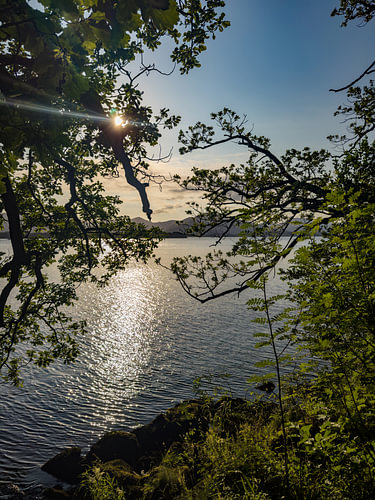 Sonnenuntergang am Loch Lomond von Dirk Rüter