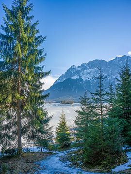 Der Eibsee bei Garmisch-Partenkirchen