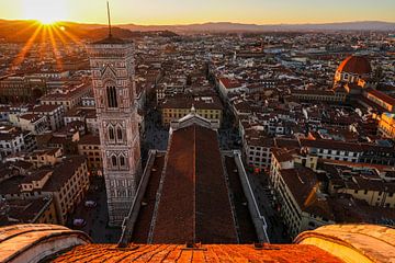 Florence gekust door de zon 2 van Martijn Jebbink Fotografie