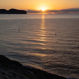 Sonnenaufgang an der spanischen Mittelmeerküste von Montepuro