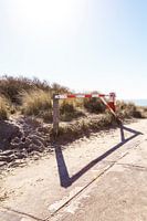 Accès aux dunes sur la plage
