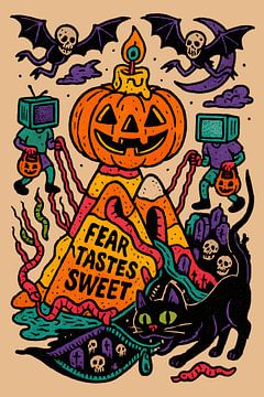 Die Angst schmeckte mit der Zeit süßer von Candra Widiantoro