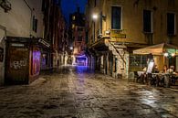 Avond sfeer in Venetië van Ton de Koning thumbnail