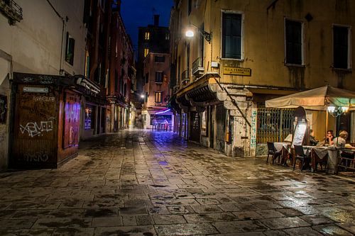 Avond sfeer in Venetië