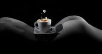 a cup of coffee