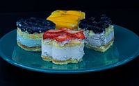 Obsttörtchen mit Joghurtcreme, Bisquit und frischen Früchten von Babetts Bildergalerie Miniaturansicht