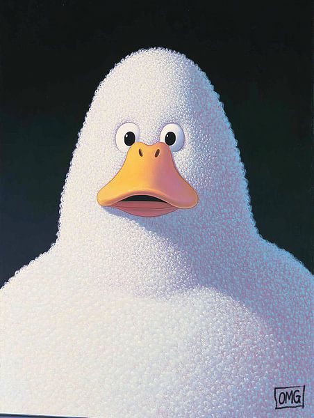 Portrait de canard par OMG Art