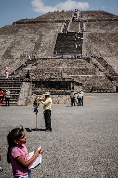 Teotihuacán près de Mexico par Eric van Nieuwland