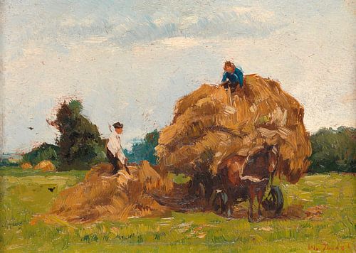 Hay Wagon, Willem de Zwart