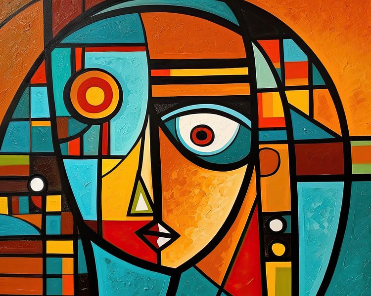 Picasso Today No. 29.44 by ARTEO Paintings