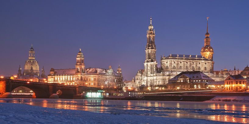 Dresden im Winter  von Gunter Kirsch