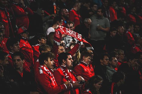 Fans van FC Twente in de Grolsch Veste