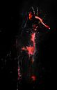 Painting Dog Abstract by Art Whims thumbnail